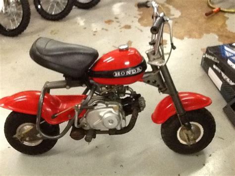 Old honda 50cc dirt bike