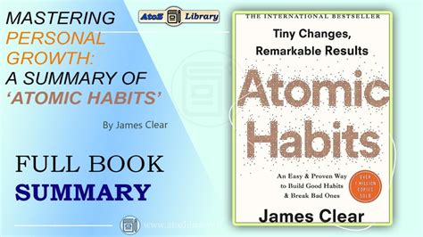 Atomic Habits Summary Decoded: Positive Changes for a Powerful Life ...