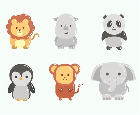 Hơn 50 icon động vật dễ thương cute animal icons Tải về miễn phí