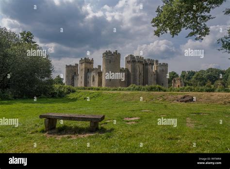 Bodiam Castle, Kent, England Stock Photo - Alamy