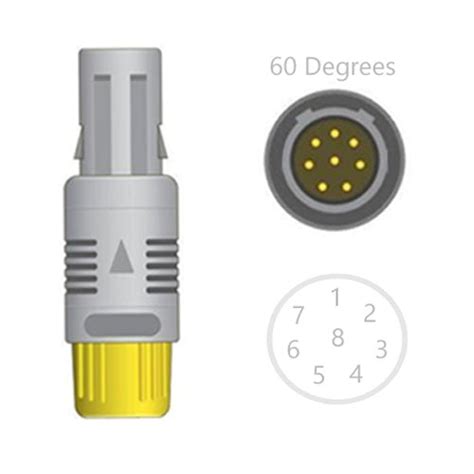 LEMO Connector Replacement Assembly – Capnography Supply