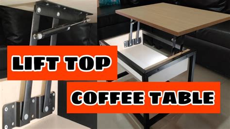 DIY LIFT TOP COFFEE TABLE | LIFT UP MECHANISM | MR. LEE TV - YouTube