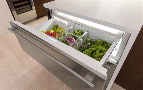 Sub-Zero 30" Designer Refrigerator/Freezer Drawers with Ice Maker - Panel Ready (ID-30CI)