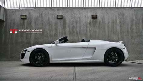 Tunerworks Reimagenes White Convertible Audi R8 V10 — CARiD.com Gallery