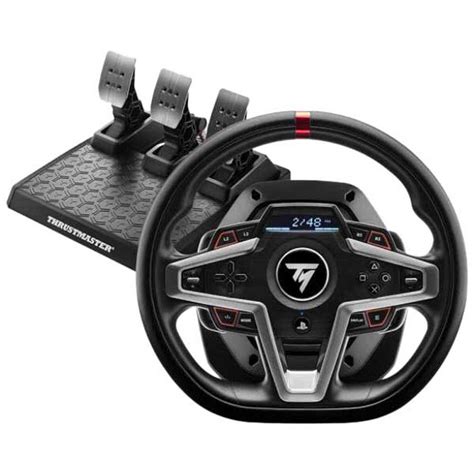 Thrustmaster T248 PS5/ PS4/ PC Steering Wheel And Pedals Black| Techinn