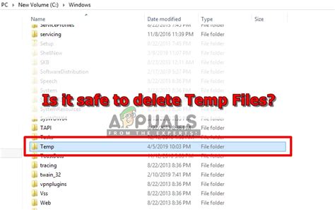 Is it safe to delete temp? – Fabalabse