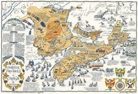 Canada Maritime Provinces Map