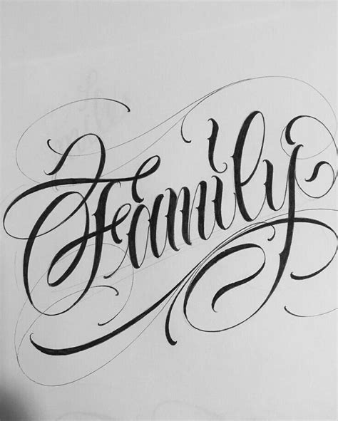 family tattoo lettering - Google Search | Tattoo lettering design, Tattoo lettering fonts ...