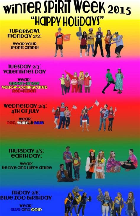 Arroyo Grande High School Spirit Week Poster