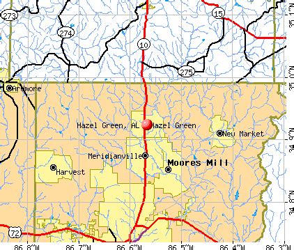 Hazel Green, Alabama (AL 35750, 35761) profile: population, maps, real ...