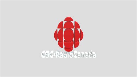 CBC-RadioCanada logo 2015 - 3D model by Little John and Baloo ...