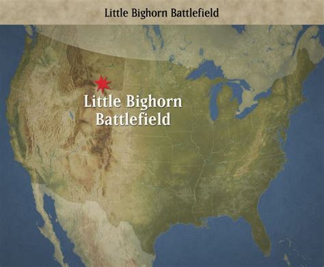 Little Bighorn Map