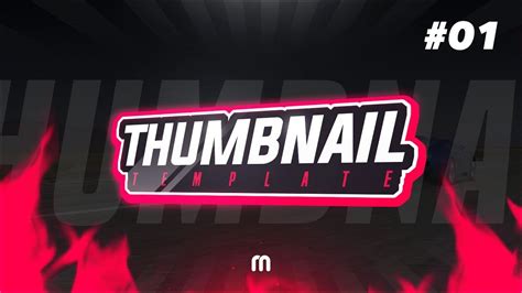 FREE YouTube Thumbnail Template! - YouTube