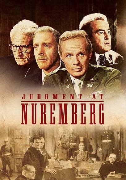 Watch Judgment at Nuremberg (1961) - Free Movies | Tubi