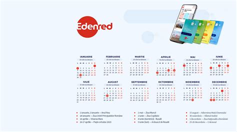 Calendar Zile Lucratoare 2024 Edenred - Piper Brittany