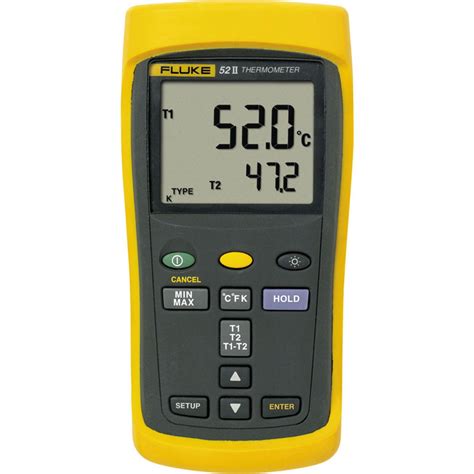 Fluke 52 II Dual Probe Digital Thermometer – Kingsway Instruments