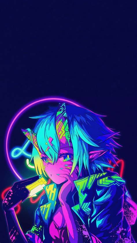 Aesthetic Neon Anime Wallpaper : Anime wallpapers hd sort wallpapers by: