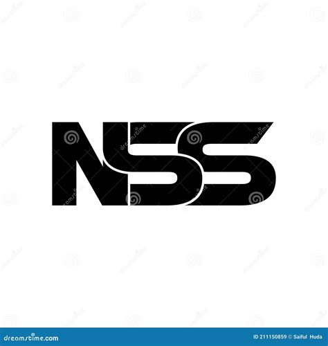 Letter NSS Simple Monogram Logo Icon Design. Stock Vector ...