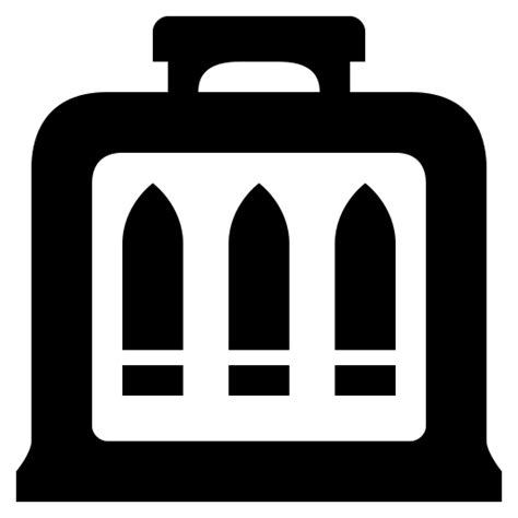 Ammo box icon | Game-icons.net
