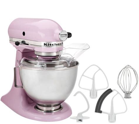 KitchenAid 4.5qt. 300W Tilt Head Stand Mixer with Flex Edge — QVC.com