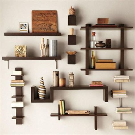 Open wall mount shelf | Wall shelves living room, Diy living room decor, Wall bookshelves