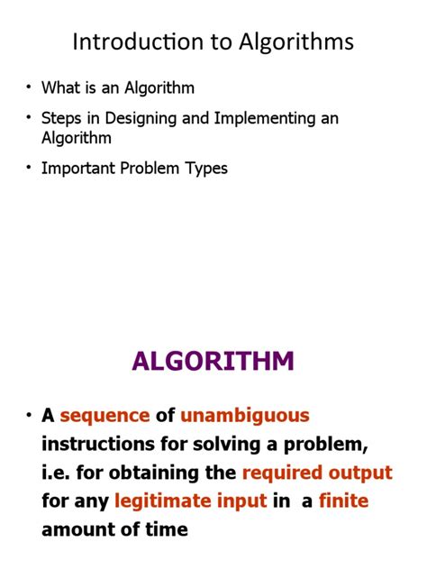 Introduction To Algorithms | PDF | Algorithms | Mathematics