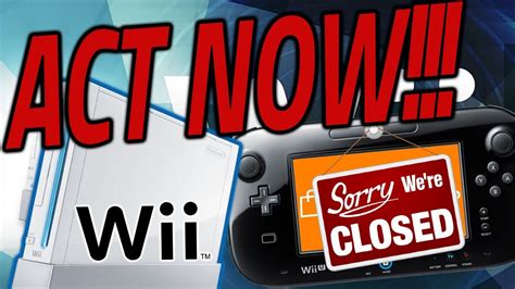 Nintendo Wii Virtual Console On Wii U | Wii U eShop Closing FOREVER ...