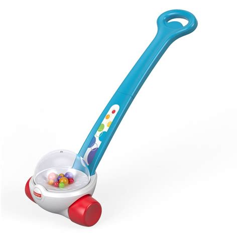 Fisher-Price Corn Popper, Classic Toddler Push Toy 2-Piece Handle - Walmart.com - Walmart.com