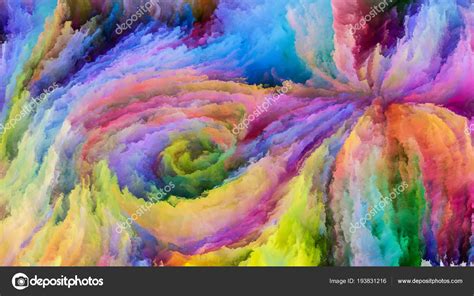 Magic of Colorful Paint — Stock Photo © agsandrew #193831216