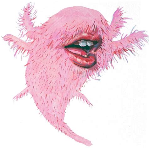 Pink Demon Painting by Michal Rutz | Saatchi Art