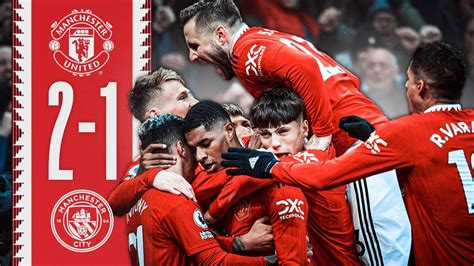 MANCHESTER DERBY WIN! 🔴🤩 | Man Utd 2-1 Man City | Highlights - YouTube