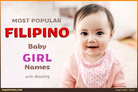 Most Popular Filipino Baby Girl Names With Meaning | Angelsname.com