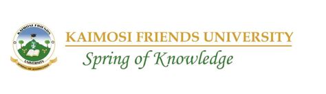 kaimosi friends university college courses offered Archives - flatprofile