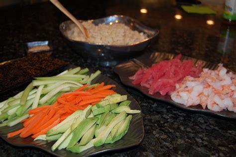 sushi ingredients - 100 Days of Real Food