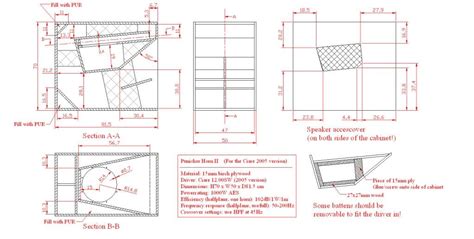 folded horn | Speaker plans, Horns, How to plan