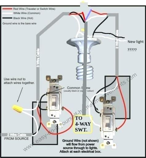 Wiring Light Switch Red White Black Wires