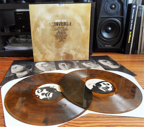 hardcore/metal vinyl: converge - jane doe (gold w/ black smoke re-press)