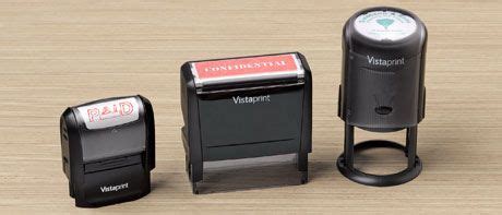 Vistaprint Rubber Stamps - Custom Ink Stamps | Custom self inking stamps, Custom rubber stamps ...