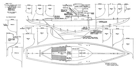 FULL SIZE PRINTED PLAN and ARTICLE 1:10 SCALE 35" DRAGON CLASS YACHT 3 ...