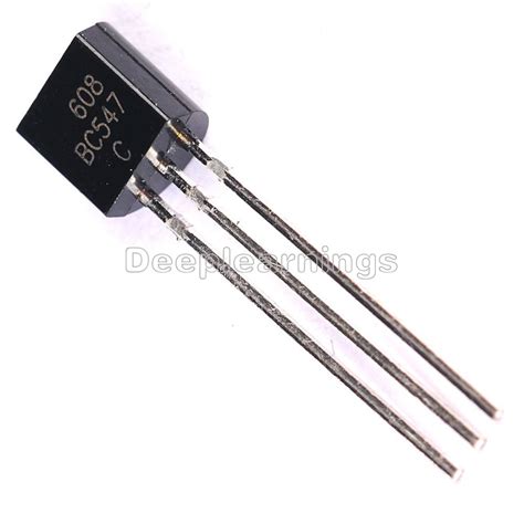 100Pcs New BC547 TO-92 NPN 45V 0.1A Transistor BC547 | eBay