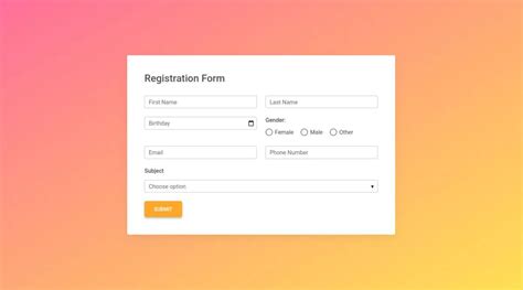 7 Bootstrap Forms - free examples & easy customization