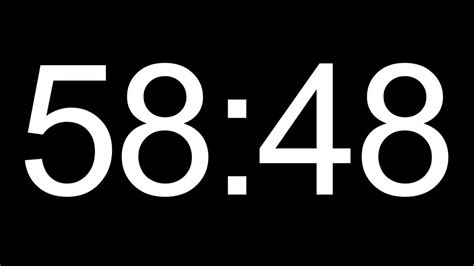 Timer Alarm Clock Countdown Timer 60 Minutes Botao | ciudaddelmaizslp ...