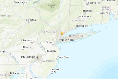 A 2.2 Magnitude Earthquake Shook Grounds Near NYC Last Night