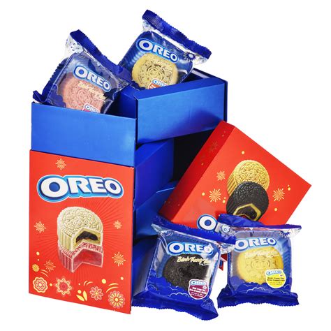 Oreo mooncakes available at FairPrice for S$22.50 per box of 4 flavours ...