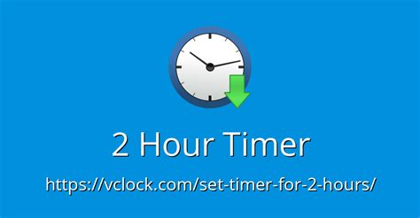 2 Hour Timer - Online Timer - Countdown