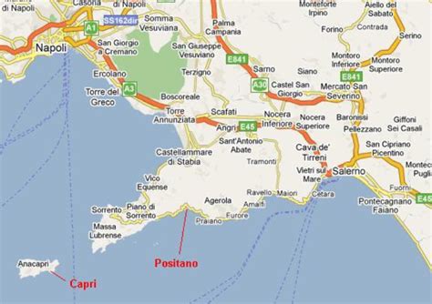 Map Italy Amalfi Coast – Get Map Update