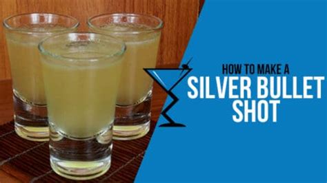 Silver Bullet Shot Recipe | Drink Lab Cocktail & Drink Recipes