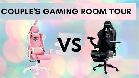 Couple's Gaming Room Tour and AutoFull Chair review | Gaming Setup 2020 - YouTube