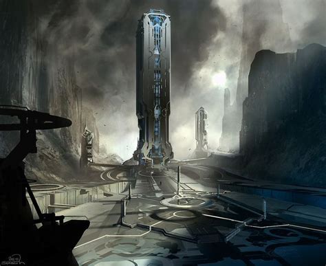 Halo 4 - early 2010 Forerunner architecture concept. Microsoft - 343 ...