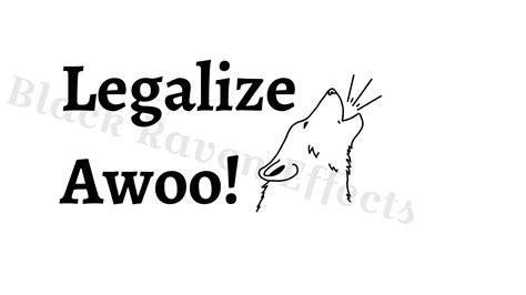 Vinyl Legalize Awoo Decal Sticker - Etsy